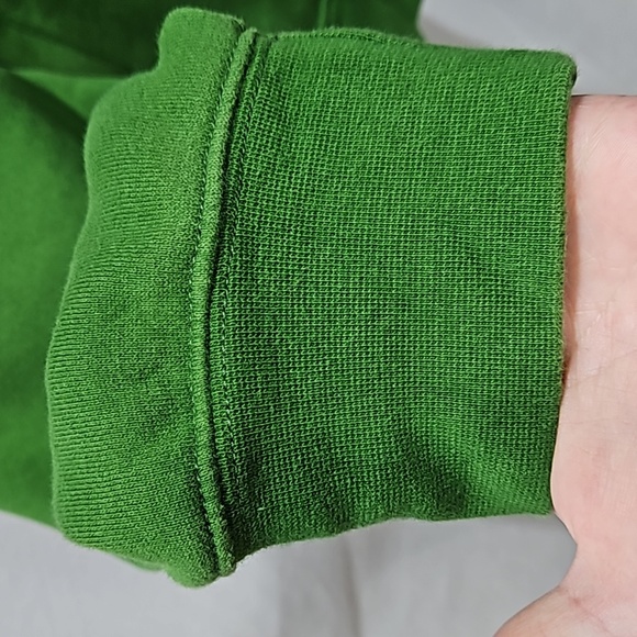 The North Face Sweatshirt Mock Collar, Full Front Zip, Green/Grey - Picture 6 of 15